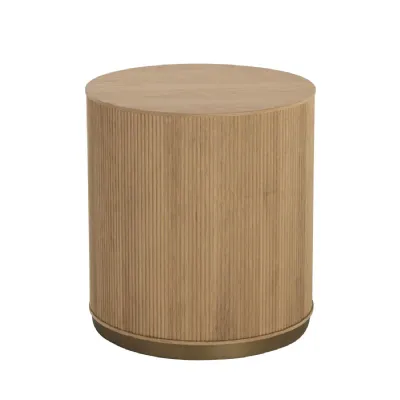 Kalla Oak Side Table