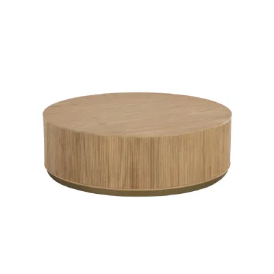Kalla Oak Round Coffee Table 112cm
