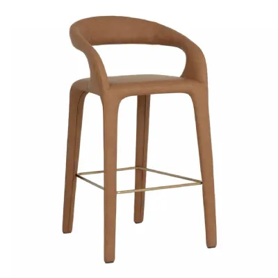 Atika Barstool Cognac