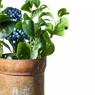 Faux Clusia Green Branch