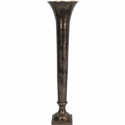 Merapi Lava Large Trumpet Vase 120cm