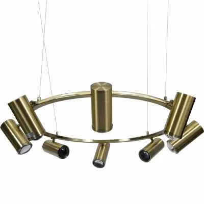 Stukely Eight Spotlight Pendant Lamp G9 20W