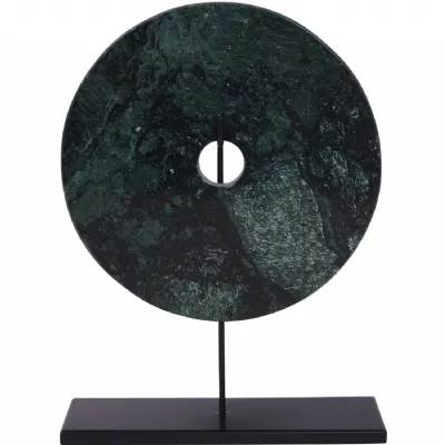 Castello Green Marble Disc