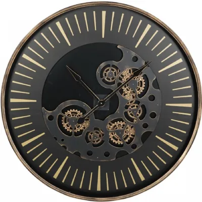 Palladium Wall Clock with moving Dials 100cm