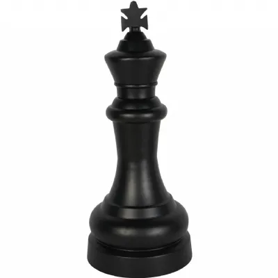 Decorative King in Black Finish