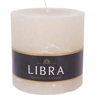 Natural Rustica Pillar Candle 10x10cm