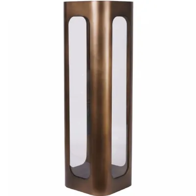 Thorpe Metal and Glass Hurricane Large 78cm