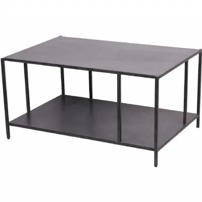 Brooks Coffee Table Mottled Black