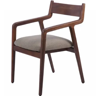 Monterey Wooden Upholstered Dining Chair in Sage