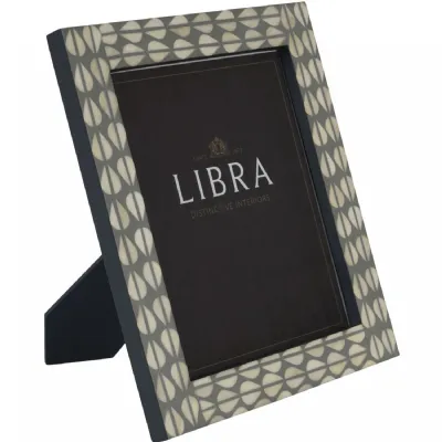 Burgess Bone Inlay Photo Frame 8x10 Grey, White