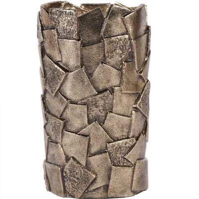 Montrose Cast Aluminium Decorative Vase 25cm