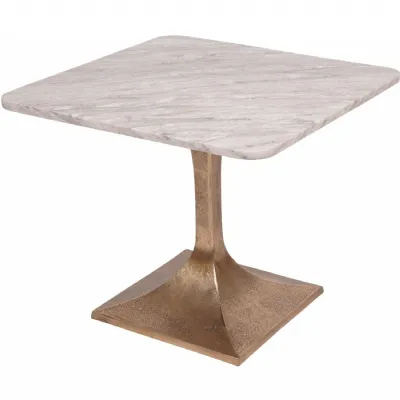 Morchino Marble Side Table 55cm