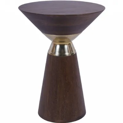 Amalfi Wooden Side Table