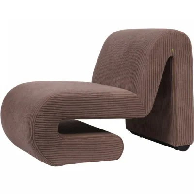 Ellis Chair Mid Brown Corduroy