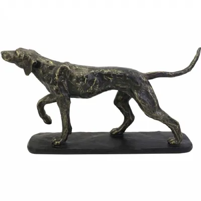 Hunter Dog Sculpture