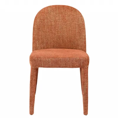 Eska Upholstered Dining Chair Brown