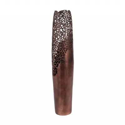 Apo Coral Raw Bronze Large Vase