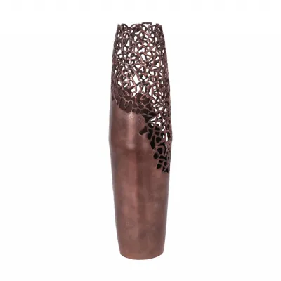 Apo Coral Raw Bronze Small Vase