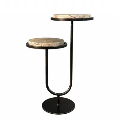 Marco Accent Table Forest Brown Bronze, Brown