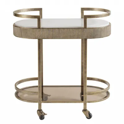 Belvedere Aged Gold Drinks Trolley