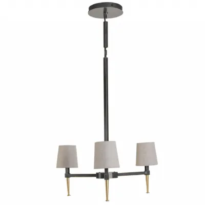 Stella 3 Light Pendant with Shades