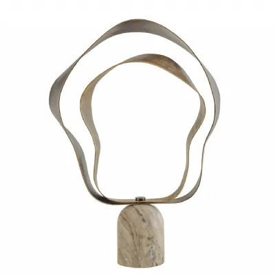 Reno Sculpture Beige, Gold