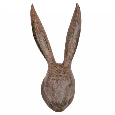 Hurrell Hare Head Wall Plaque