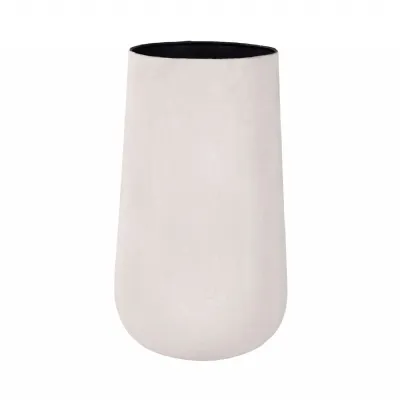 Terrane Textured Tall Planter Cream