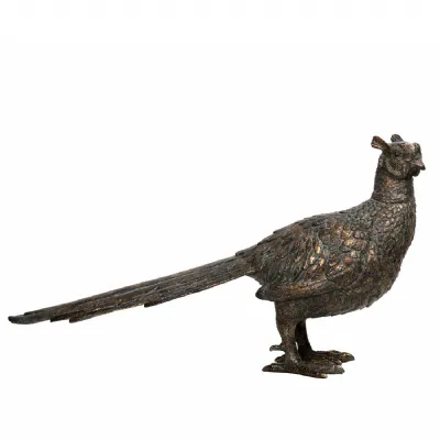 Philly Pheasant Sculpture Gold