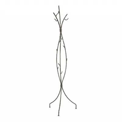 Ember Iron Coat Rack 175cm Black, Bronze