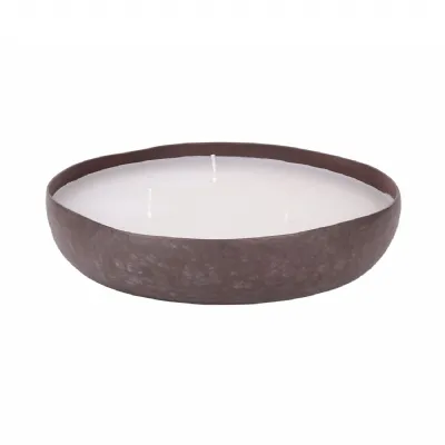 Samui Hammered Brown 3 Wick Candle Bowl