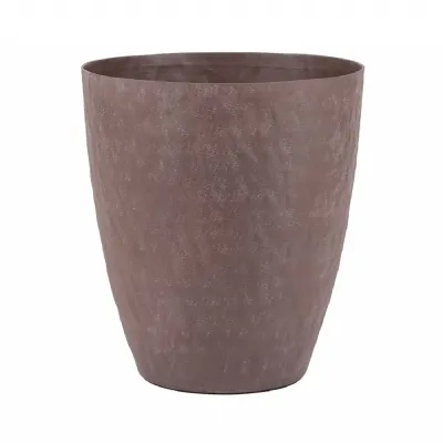 Samui Brown Stonewash Tapered Planter