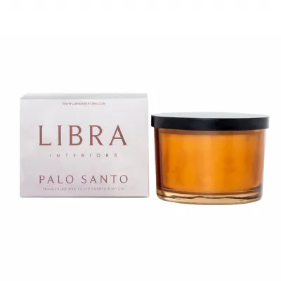 350g Candle Palo Santo, Amyris, Clove, Vetiver Brown