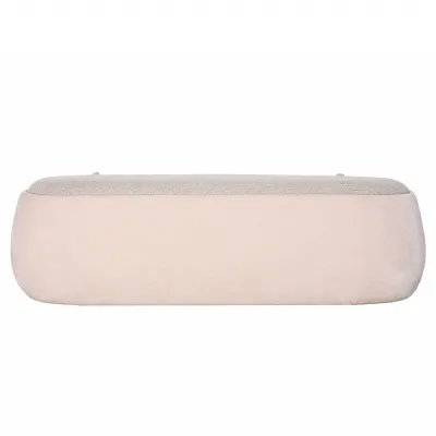 Clemance Storage Bench Mushroom Cream
