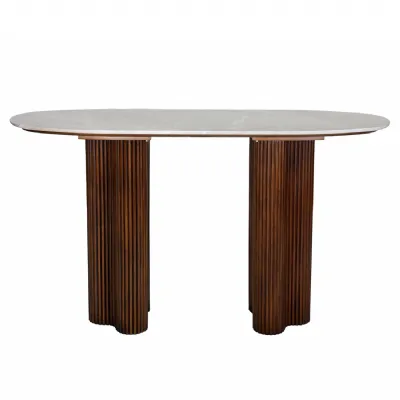 Whitwell Console Table Brown, Grey