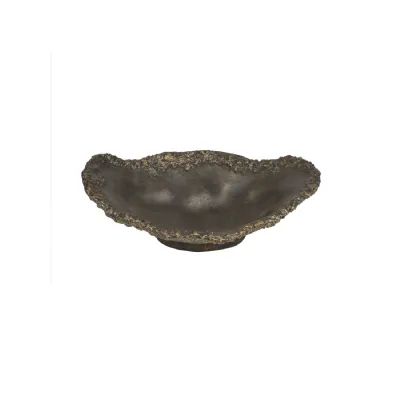 Basalt Decorative Aluminium Bowl
