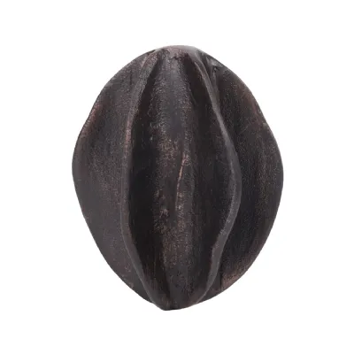 Maris Seed Pod Antique Black Aluminium Sculpture