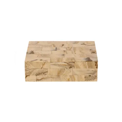 Arden Burlwood Resin Storage Box