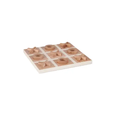Marlborough Wood And Resin Noughts And Crosses Game