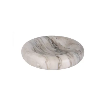 Orla Beige Marble Sculptural Bowl
