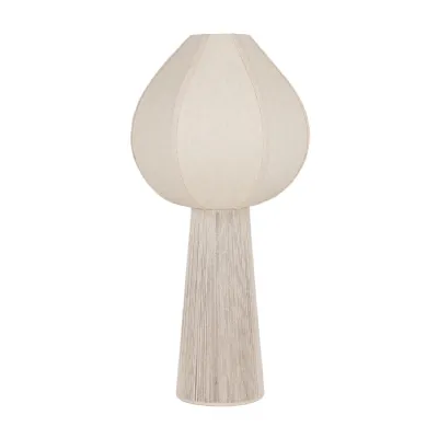 Leina Cotton And Rope Table Lamp 50cm With Shade