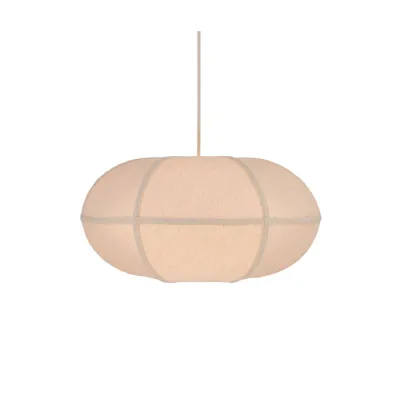 Leina Cotton Oval Pendant