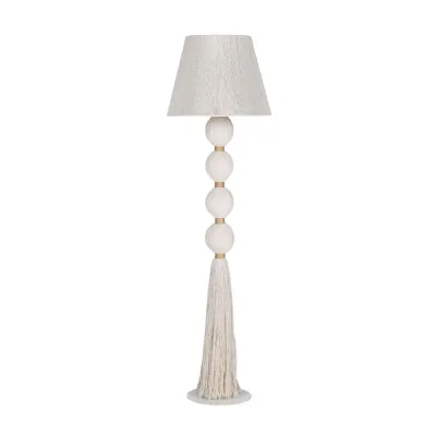 Fae Rope Floor Lamp 140cm With Shade