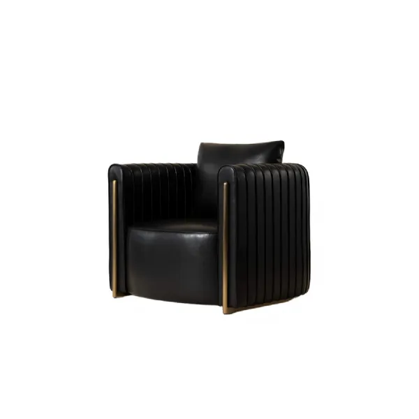 Alix Lounge Chair Black