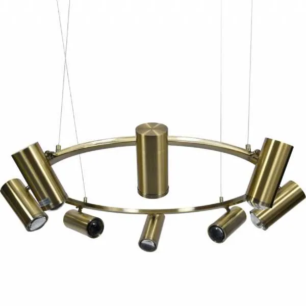 Stukely Eight Spotlight Pendant Lamp G9 20W