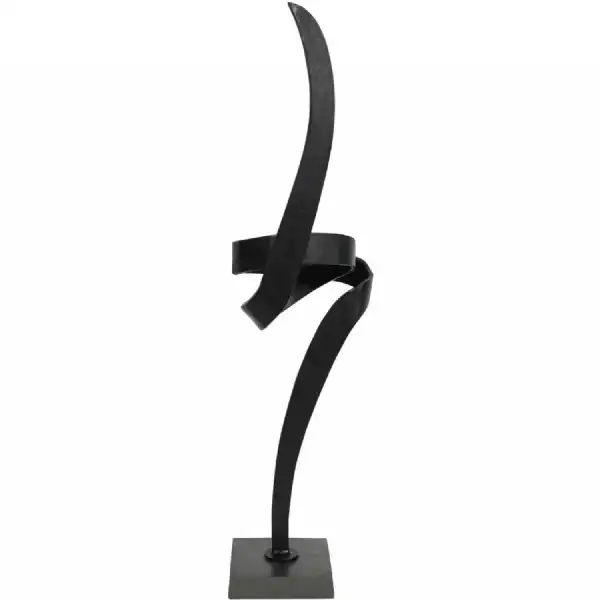 Joshua Textured Brass Aluminium Abstract Sculpture
