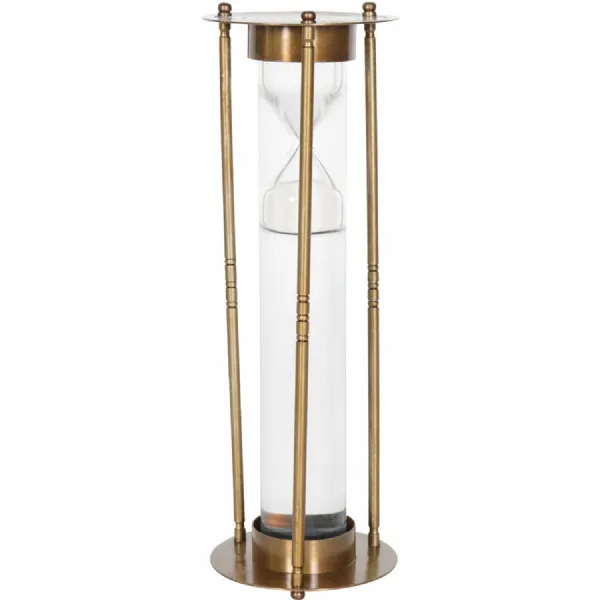 Columbia Antique Brass Sand timer Large