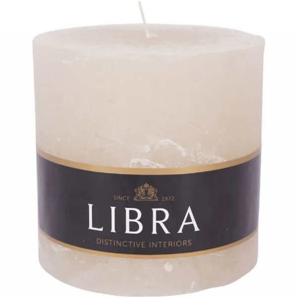 Natural Rustica Pillar Candle 10x10cm
