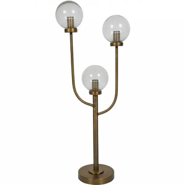 Wellesley Three Globe Table Lamp