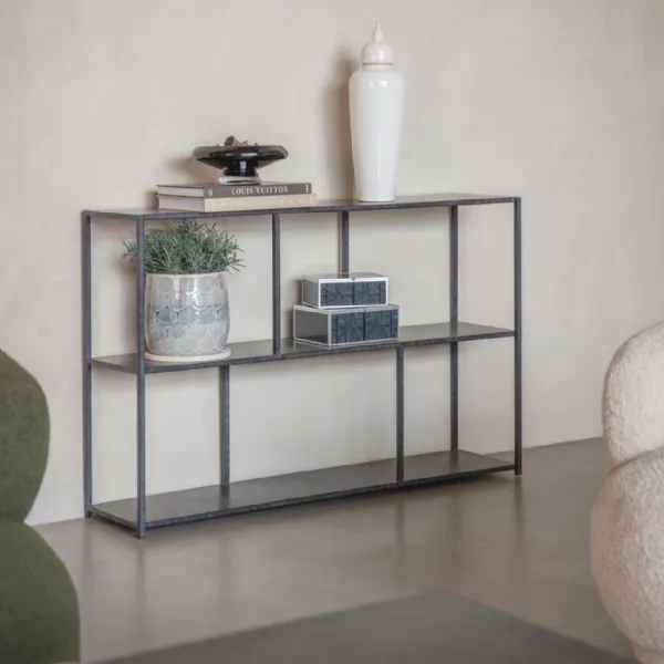 Brooks Console Table Mottled Black